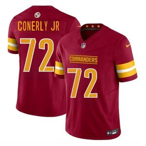 Mens Youths Josh Conerly Jr Red Jersey Stitched
